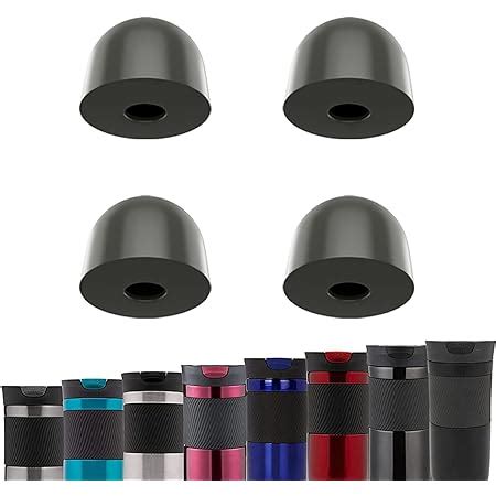 4 Pack Rubber Stoppers Compatible with Contigo Snapseal Travel Mug 16oz & 20oz, Lids Replacement Seal Part, Replacement Silicone Seal for Contigo Coffee Travel Tumbler 4. . Contigo snapseal rubber stopper